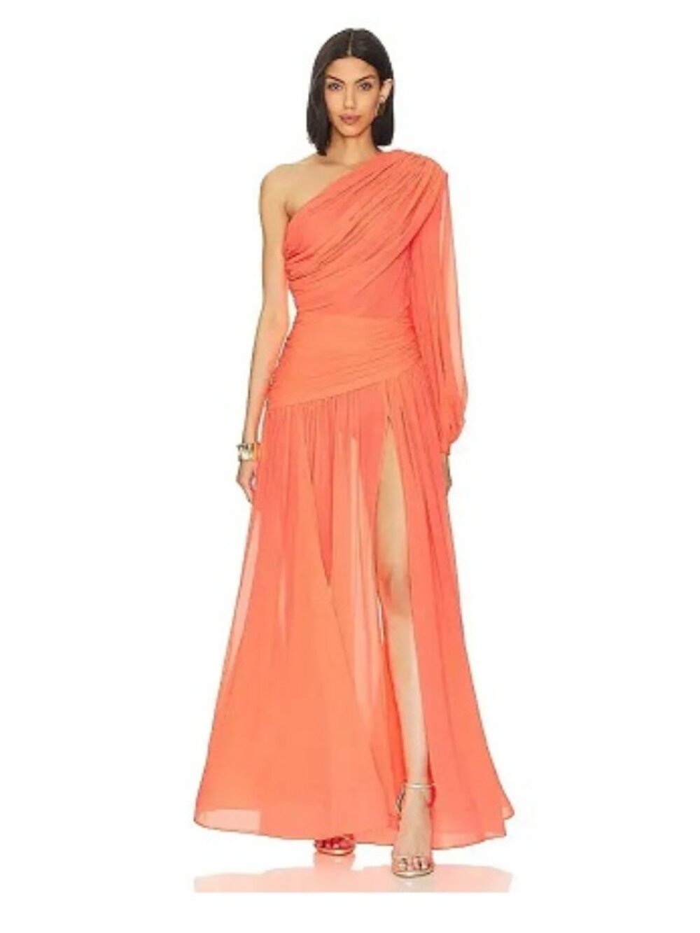 Bronx and Banco Japera silk-blend Gown New with tag, Size L/US 8